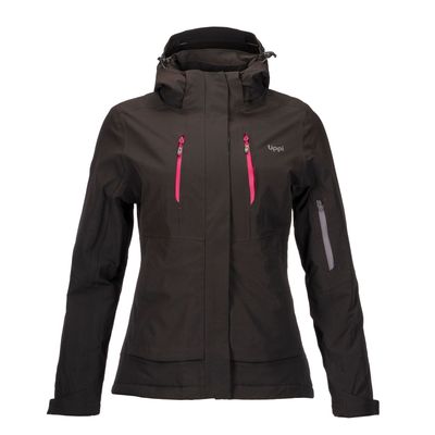 Chaqueta Mujer Andes B-Dry Hoody Jacket Negro Lippi I20
