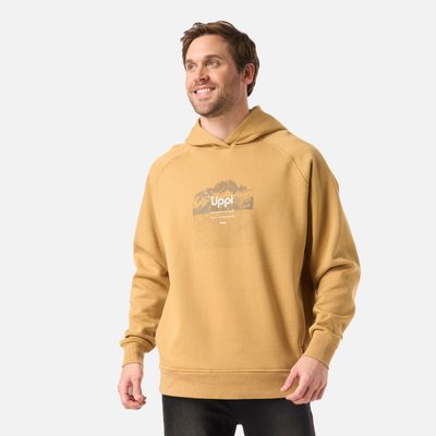 Imagen 2 del producto Polerón Hombre Insigne Hoody Sweatshirt Front Print Camel Lippi V26