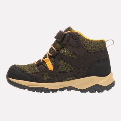 Botín Niño Tellus Mid Kids Verde / Negro Lippi I25