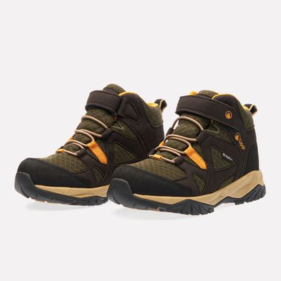 Imagen 2 del producto Botín Niño Tellus Mid Kids Verde / Negro Lippi I25