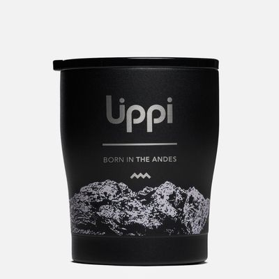 Botella Light Steel Tumbler 300 ml Print Negro Lippi I25