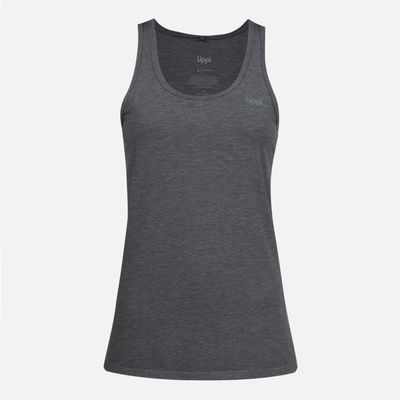Polera Mujer Summit UV-Stop Tank Gris Medio Lippi V23