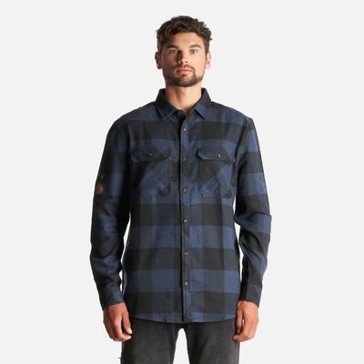 Camisa Hombre Lumberjack Shirt Azul Marino Lippi I23