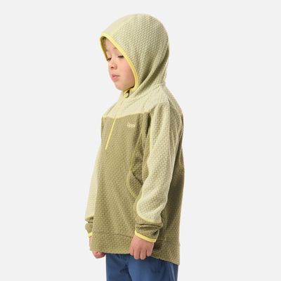 Imagen 2 del producto Polerón Niño Saltamontes Nano-F 1/4 Zip Hoody Verde Lippi V26