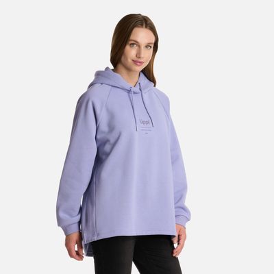 Imagen 2 del producto Polerón Mujer Heavy Duty Hoody Sweatshirt Lila Lippi I25