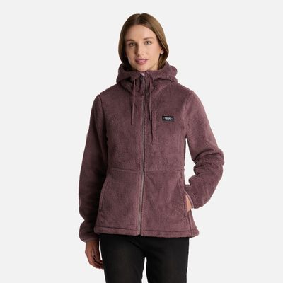 Polar Mujer Bear Shaggy-Pro Hoody Jacket Morado Lippi I25