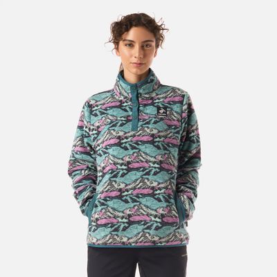 Polar Mujer Tokerau Print Petroleo Haka Honu V26