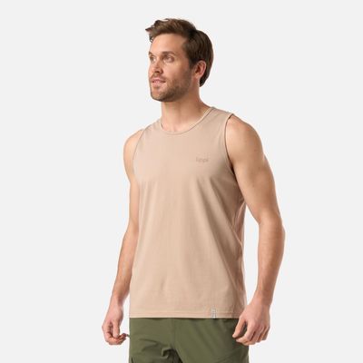 Imagen 2 del producto Polera Hombre Boulder Sleeveless T-Shirt Beige Lippi V26