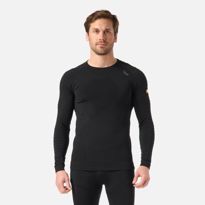 Primera Capa Hombre Skintec Active Warm Top Negro Lippi V26