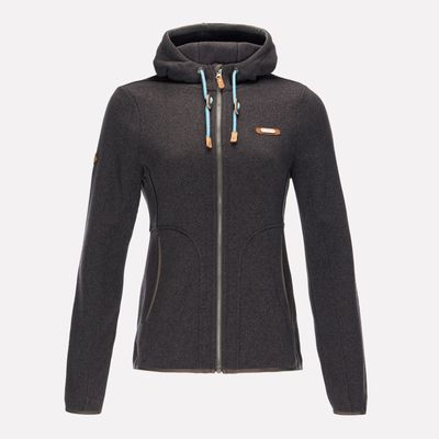 Polar Mujer Alamo Blend-Pro Hoody Jacket Gris Medio Lippi V23