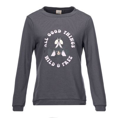 Poleron Mujer Pompeya Grafito Geography