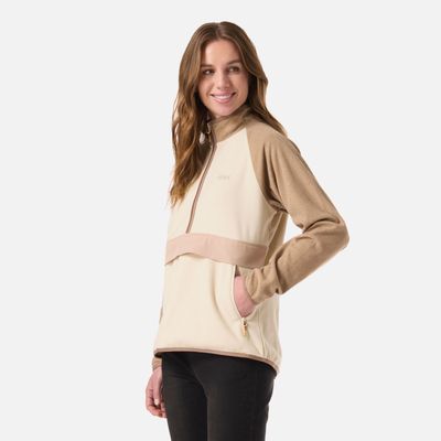 Imagen 2 del producto Polar Mujer Fireplace 1/4 Zip Sweatshirt Crema Lippi V26