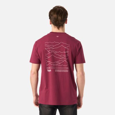Imagen 2 del producto Polera Hombre Mountain Vibes T-Shirt Frambuesa Lippi V26