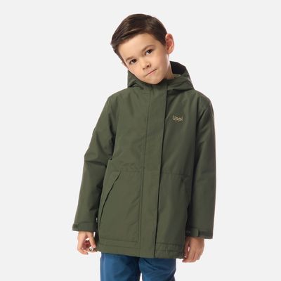 Imagen 1 del producto Chaqueta Niño Cold Place B-Dry Hoody Jacket Verde Militar Lippi I26