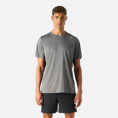 Polera manga corta running hombre Tempo Advanced
