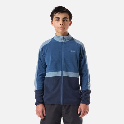 Polar Teen Boy Fireplace Full Zip Sweatshirt Azul oscuro Lippi V26