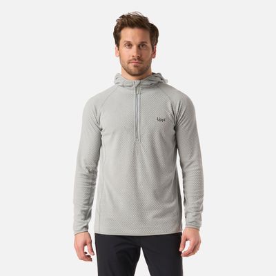 Imagen 1 del producto Polerón Hombre Jacaranda Nano-F 1/4 Zip Hoody Gris Lippi V26