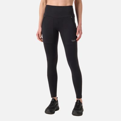 Calza Mujer PureTrek Q-Dry Leggings Negro Lippi V26