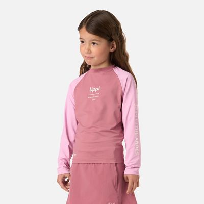 Imagen 2 del producto Polera Niña Sun Pro T-Shirt Rosa Oscuro Lippi V26