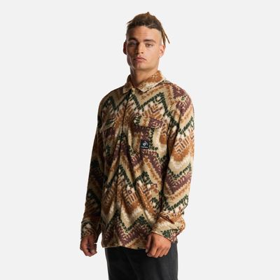 Imagen 2 del producto Camisa Hombre Cumbre Invernal Print Beige Haka Honu