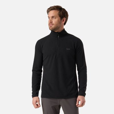 Polerón Hombre Jacaranda Nano-F 1/4 Zip Negro Lippi V26