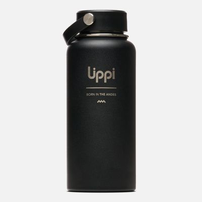Imagen 1 del producto Botella Light Steel Wide Top Bottle 950 ML Negro Lippi V26