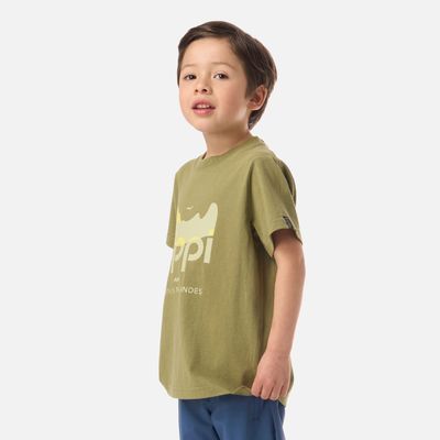 Imagen 2 del producto Polera Niño Logo Lippi T-shirt Verde Lippi V26