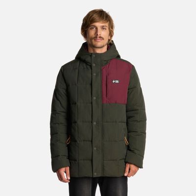Chaqueta Hombre Aislado Verde Militar Haka Honu I25