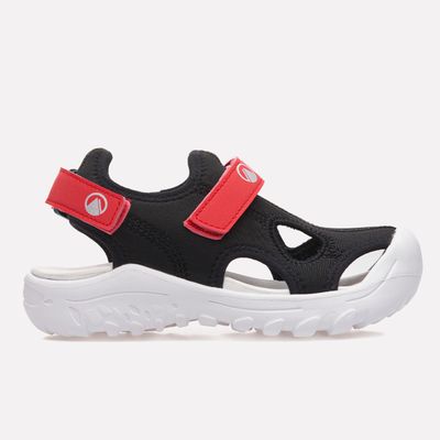 Sandalia Niño Go Out Again Kids Negro / Rojo Lippi V25