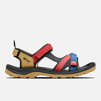 Sandalia Hombre Go Out Multicolor Rojo Lippi V25