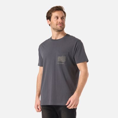 Imagen 2 del producto Polera Hombre Ulmo Pocket T-Shirt Grafito Lippi V26