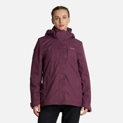 Imagen 2 del producto Chaqueta Mujer Tres Cruces Fusion-3 Hoody Vino Lippi I25