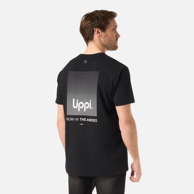 Imagen 2 del producto Polera Hombre Logo Lippi Back Print T-Shirt Negro Lippi V26