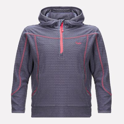 Poleron Niña Saltamontes Nano-F 14 Zip Hoody Azul Piedra Lippi