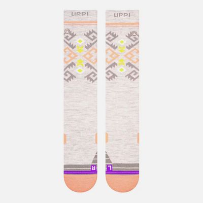 Imagen 2 del producto Calcetin Mujer All Mountain Ski Socks Gris Claro Lippi I23
