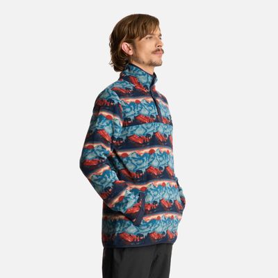 Imagen 2 del producto Polerón Hombre Tokerau Print Azul Noche Haka Honu I25