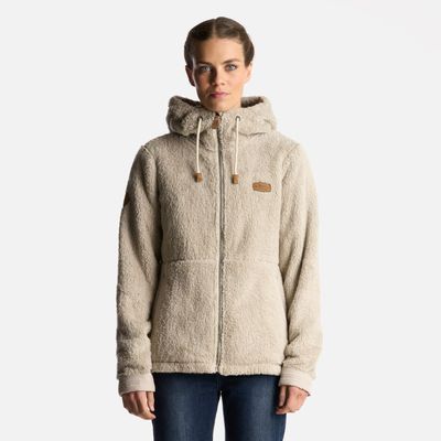 Imagen 2 del producto Chaqueta Mujer Bear Shaggy-Pro Hoody Jacket Beige Lippi