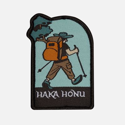 Parche Unisex Woven Patch Haka Honu Verde Haka Honu V26