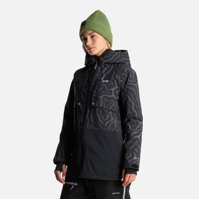 Imagen 2 del producto Chaqueta Mujer Yeti Print Negro Haka Honu I24