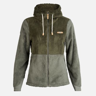 Chaqueta Mujer Bear Shaggy-Pro Hoody Jacket Verde Militar/Laurel Lippi