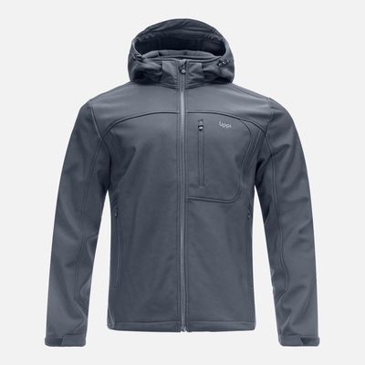 Chaqueta Hombre Macaya Softshell Hoody Gris Oscuro Lippi I23