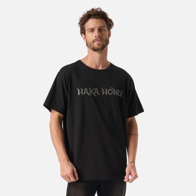 Polera Hombre Logo Negro Haka Honu V26