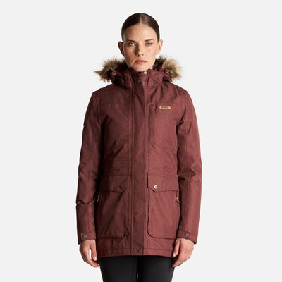 Imagen 2 del producto Chaqueta Mujer Roble B-Dry Hoody Jacket Melange Vino Lippi I24