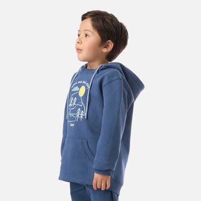 Imagen 2 del producto Polerón Niño Insigne Hoody Sweatshirt Azul oscuro Lippi V26
