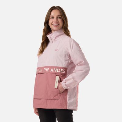 Imagen 2 del producto Chaqueta Mujer WindCity WindBreaker 1/4 Zip Jacket Rosa Lippi V26