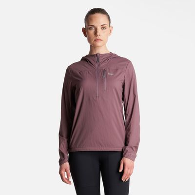 Imagen 2 del producto Chaqueta Mujer Spry WindBreaker 14 Zip Hoody Jacket Morado Lippi