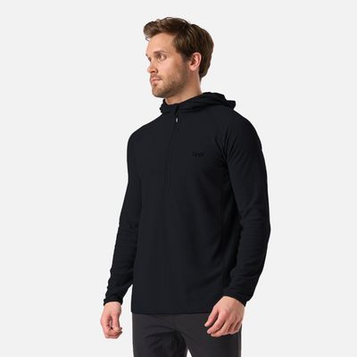 Imagen 2 del producto Polerón Hombre Jacaranda Nano-F 1/4 Zip Hoody Negro Lippi V26