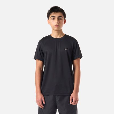 Polera Teen Boy Core Q-Dry T-Shirt Negro Lippi V26