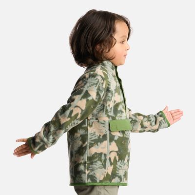 Imagen 2 del producto Polerón Niño Tokerau Poki Print Verde Haka Honu V25