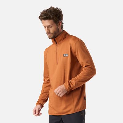 Imagen 2 del producto Polerón Hombre Taina Mostaza Oscuro Haka Honu V26